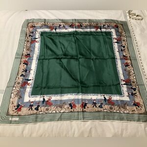 French provincial silk scarf